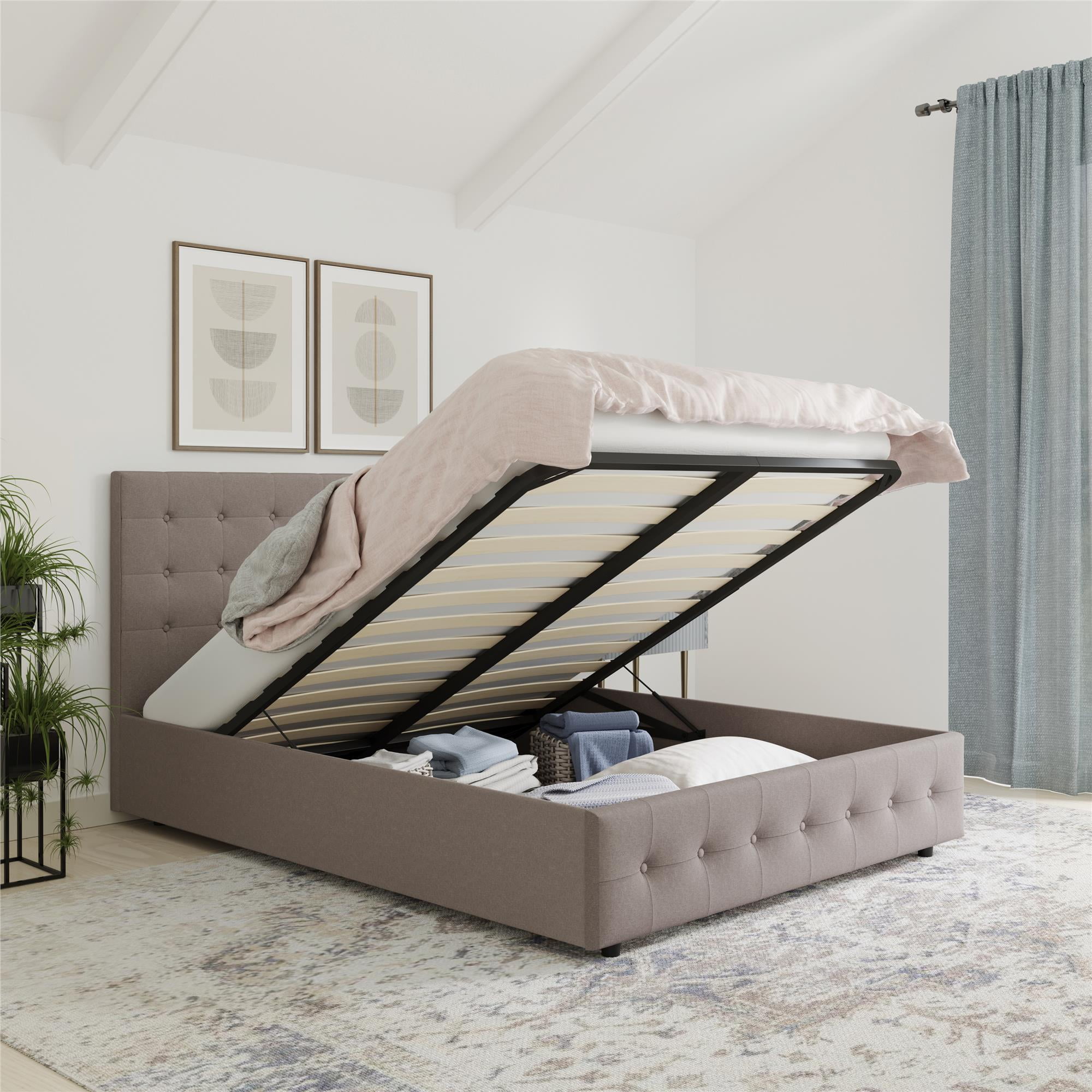 DHP Cambridge Lift Up Storage Bed