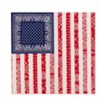 thumbnail image 2 of Tommy Hilfiger Mens Bandana Print Pocket Square, Multicoloured, One Size, 2 of 5