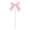 Pink, variant on DAMAI Bow Cupcake Toppers, Coquette Cake Decorations, Pink Blue Black Red White Bowtiful Birthday Decorations for Birthday, Bridal Shower, Wedding, Bachelorette Party Celebrations