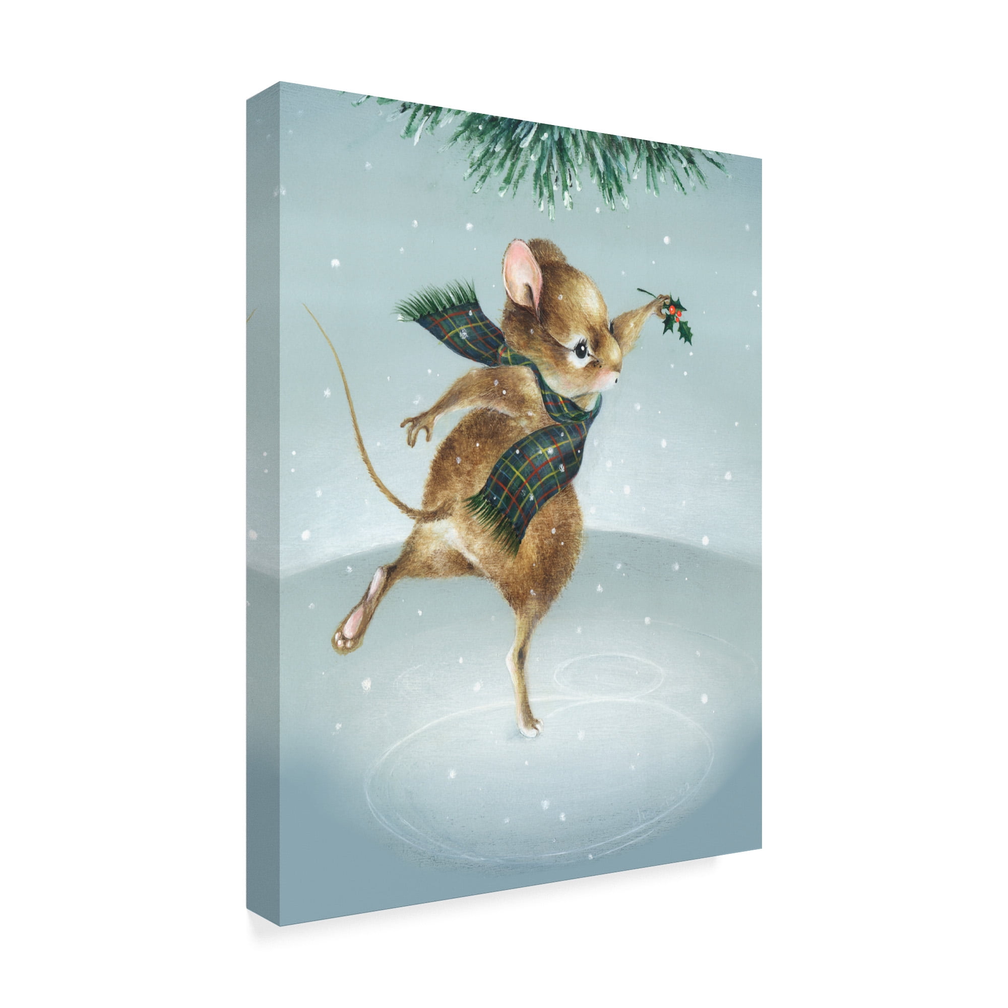 Trademark Fine Art 'Mice Capades' Canvas Art by Peggy Harris