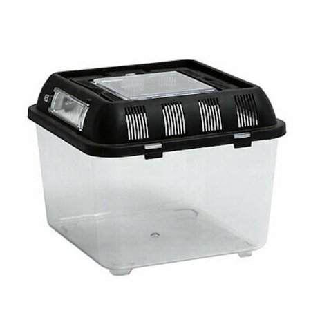 Multi Purpose Reptile Amphibian Fish Terrarium Clear Vented Top & Carry Handle