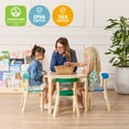 thumbnail image 6 of ECR4Kids Bentwood Table and Curved Back Chair Set, Kids Furniture, Contemporary, 5-Piece, 6 of 9