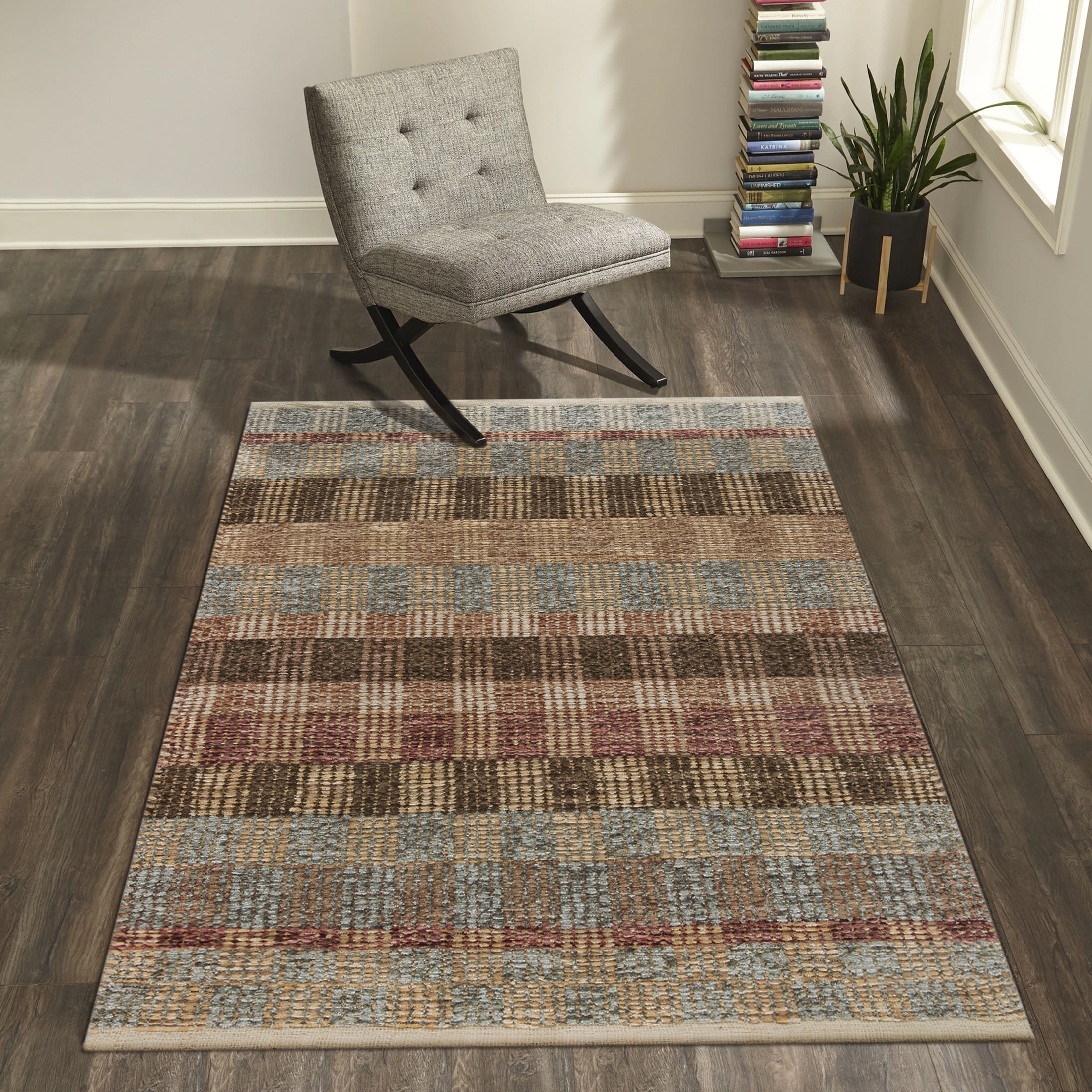 Better Homes and Gardens Broken Stripe Multi-Color Indoor 30" x 46" Accent Rug