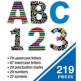 thumbnail image 3 of Carson Dellosa Colorful Chalkboard Combo Pack EZ Letters, 219 Pieces Per Pack, 3 Packs, 3 of 4