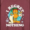 thumbnail image 3 of Garfield - I Regret Nothing - Women's Lightweight French Terry Long Sleeve Shirt, 3 of 5