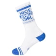 thumbnail image 3 of Nice Jewish Girl, Novelty Gift Socks For Men, Women and Teens, Cool Gym Crew Socks ( Made in the USA ), 3 of 7