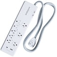 thumbnail image 2 of Tira de alimentación con protector contra sobretensiones ECHOGEAR con, 2 of 2