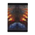 thumbnail image 3 of FUIALDOLG Polyester Kids Trifold Wallet with Compact Lightweight Children's Wallet for Travel, Painted American Flag Design Teen Wallet, 3 of 6