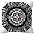 Black White Pocket Design Throw Pillow Covers Early Renaissance Artsy