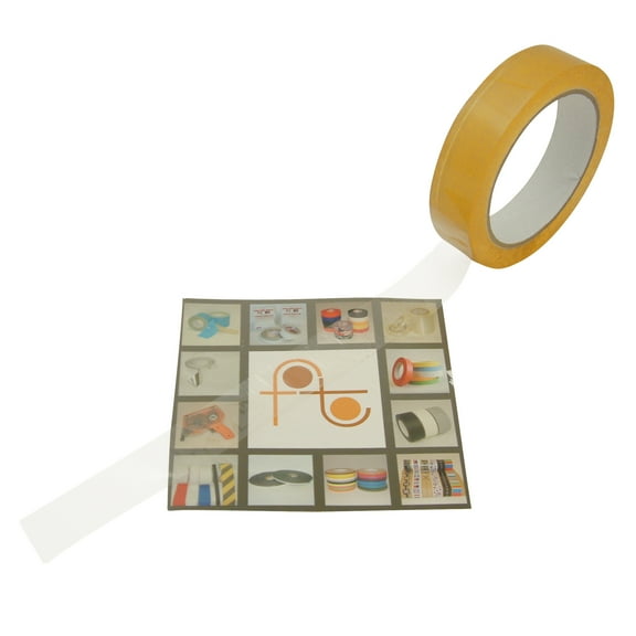 JVCC CELLO-1 Cellophane Sealing Tape: 1 in x 72 yds. (Clear)