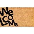 thumbnail image 3 of Calloway Mills Angle Welcome Black/Natural Outdoor Doormat 30" x 48", 3 of 3