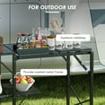 thumbnail image 6 of Outsunny Folding Camp Kitchen, Cooking Station with Adjustable Lamp Stand, 6 of 9
