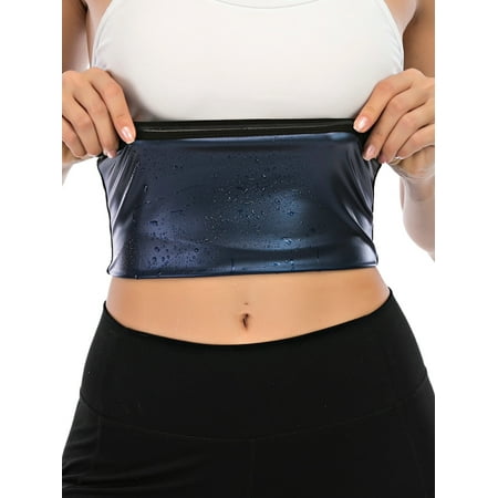 

KingShop Waist Trimmer for Women Workout Sauna Tummy Control Shapewear Slimming Belt Sweat for Weight Loss