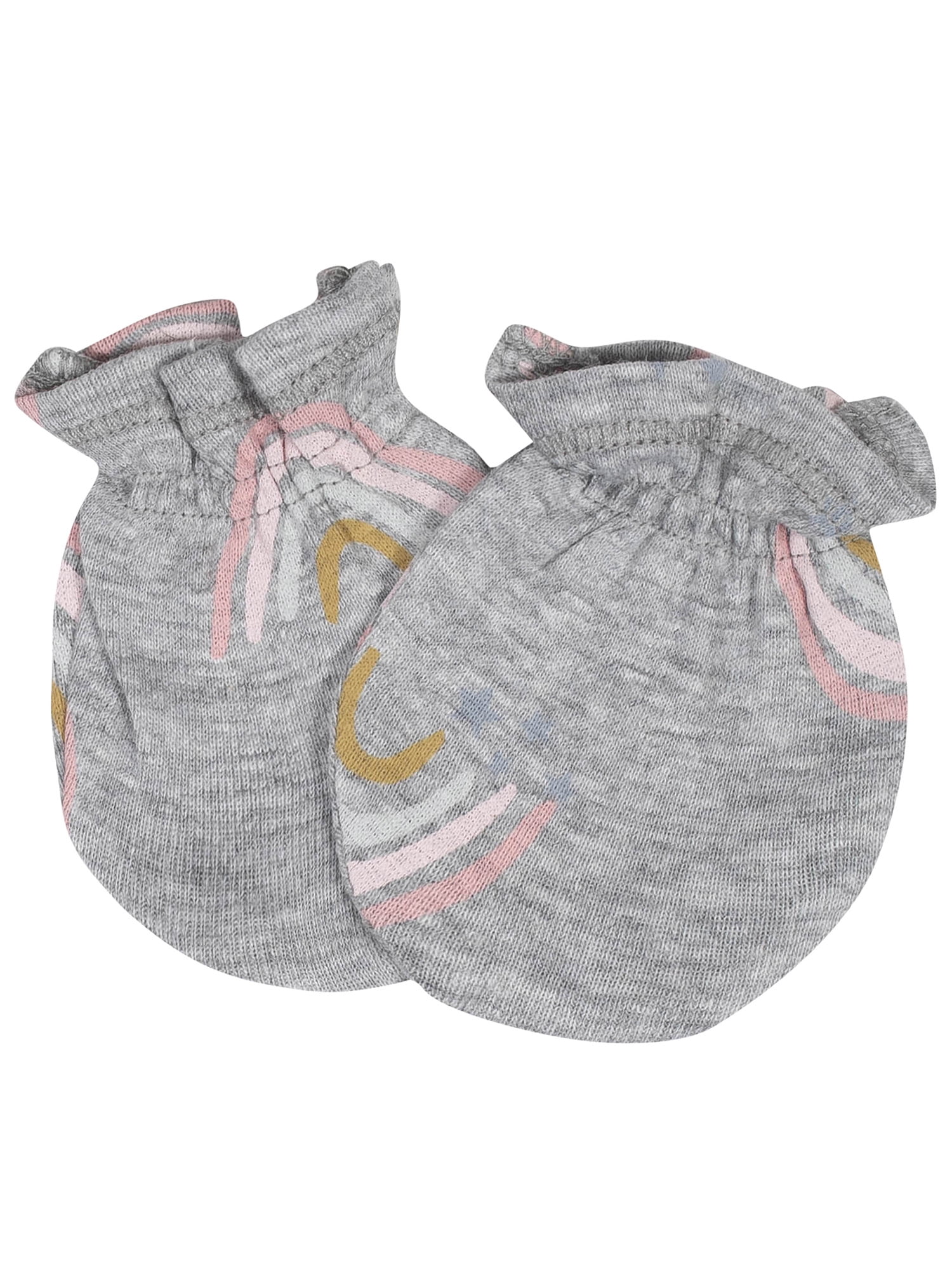 Gerber Baby Girls Caps & Mittens Set, 8-Piece