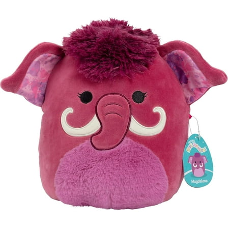 Squishmallows Original 10-Inch Magdalena The Mammoth - Official Jazwares Plush - Collectible Soft & Squishy Mammoth Stuffed Animal Toy - Add to Your Squad - Gift for Kids, Girls & Boys