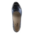 thumbnail image 5 of Azura Women's BABYSTEPS Slip-On Pump – Metallic Leather with Sculptural Buckle and Architectural Block Heel, 5 of 9