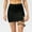 Black, variant on SDJMa Women's Sexy Fake Two-piece Running Casual Summer Sports Exercise Cycling Shorts Gym Yoga Lace-up Tennis Skirt (with Pocket)