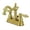 Brushed Brass, variant on Kingston Brass KB1602AL Heritage 4 in. Centerset Bathroom Faucet, Polished Brass