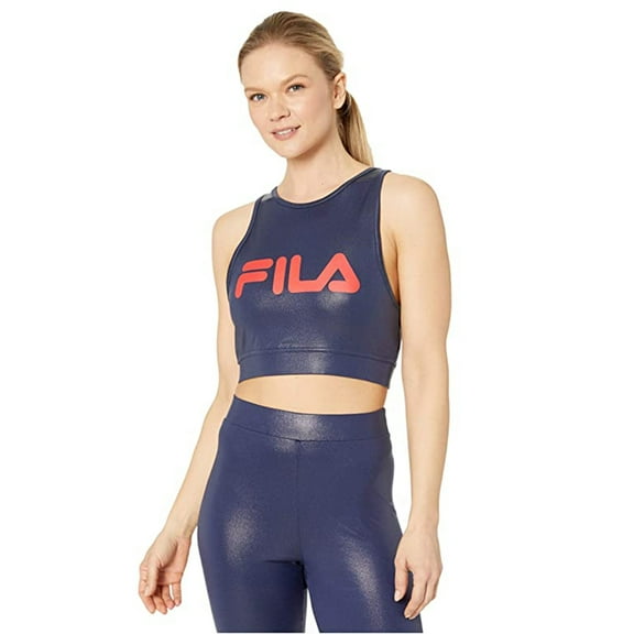 Fila Teagan Women's Crop Tank Peacoat-Red lw017326-410