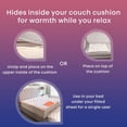 thumbnail image 2 of Cojín de sofá Warmer M, control del dolor, calor oculto, 2 of 7