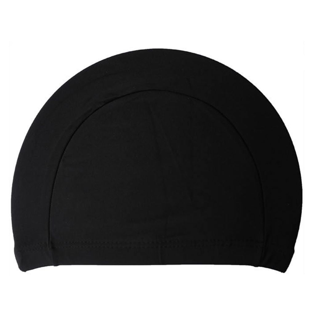 DALX Unisex Polyester Cloth Fabric Bathing Cap Swimming Hats for Water Sports