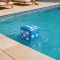 thumbnail image 6 of 30cm PVC Inflatable Giant Dice Large Squeeze Stress Relief Toy Pool Party Game Atmosphere Inflatable Prop,Blue, 6 of 6