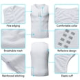 thumbnail image 4 of Gilet de Course, Gilets pour Femmes, Adapté pour le Cyclisme, la Randonnée, le Marathon, 4 of 7