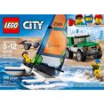 thumbnail image 2 of LEGO City 4x4 with Catamaran 198 Piece Building Kit 60149, 2 of 8