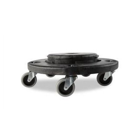 Rubbermaid Commercial Products FG264000BLA BRUTE Trash Can Dolly Black