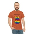thumbnail image 3 of Peace and Love Pride Unisex Tee-Shirt, 3 of 5