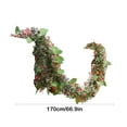 thumbnail image 3 of Home99 Thickened Rattan Christmas Decoration Hanging Christmas Tree Woolen Strip Colorful Strip Pull Strip New Year Ribbon Rattan, 3 of 6