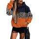 thumbnail image 3 of Sudadera con Capucha de Larga con Estampado de Leopardo de Gran Tamaño para Mujer y Hombre, Estilo Y2K Leopardo Naranja L, 3 of 5