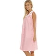 thumbnail image 2 of Dreamcrest Sleeveless Duster Housecoat Women Sleepwear (Coral, Medium), 2 of 2