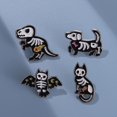 thumbnail image 2 of Broche Creativo Punk Murciélago Perro De Solapa Animal Insignias Pin Accesorios De Joyería Regalo, 2 of 4