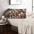 thumbnail image 6 of Lsque various dog breeds Pattern Pillow Case – Soft & Cozy Throw Pillow Cover, Hypoallergenic Cushion Case for Sleeping Women with Envelope Closure-20"x30", 6 of 6