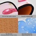 thumbnail image 2 of 2-Piece Kitchen Rugs Set Non-Slip Mats Carpet Floor for Kitchen, Bathroom (19.7"x27.6" & 19.7"x47.2") Watercolor Sparkling Cherries, 2 of 7