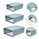 thumbnail image 5 of IFANLANDOR 3Ud Apilable Azul Para Escritorio Para Guardar Útiles Y Estacionario, 5 of 8