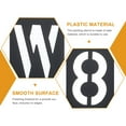 thumbnail image 4 of PEACNNG 42pcs Alphabet Letter Stencil Spray Templates for Home, 4 of 7