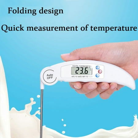

Beechoice Digital Electronic Food Meat Thermometer LED Kitchen Cooking BBQ Grill Foldable