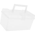 thumbnail image 2 of Portable First-aid Box Multi-function Medicine Storage Cabinet Home Medicine Case - Size S (White), 2 of 9
