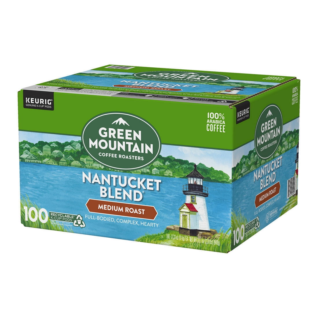 Green Mountain Coffee Roasters Nantucket Blend Keurig K-Cup Pods (100 ct.)