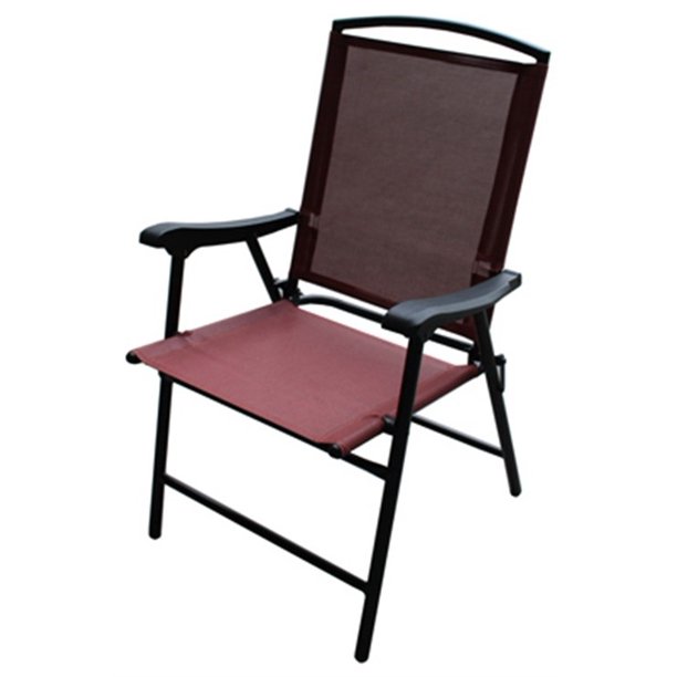 Westfield Outdoor S13S998R Folding Sling Chair, Red