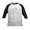Black/White, variant on CafePress - Image14 Baseball Jersey - Kids Cotton Baseball Jersey, 3/4 Sleeve Shirt