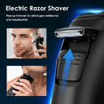 thumbnail image 5 of NICEBAY Electric Razor, Electric Shavers for Men, Wet/Dry Shaver LED Display/Travel Lock/Type C/Ipx7, 5 of 8