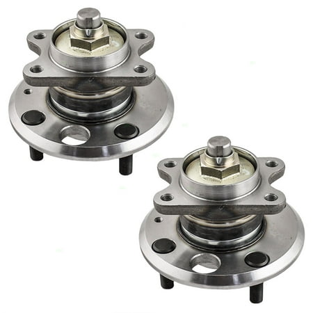 Pair of Rear Wheel Hub Bearings Replacement for Hyundai Kia (Best Bearings For Spinners)