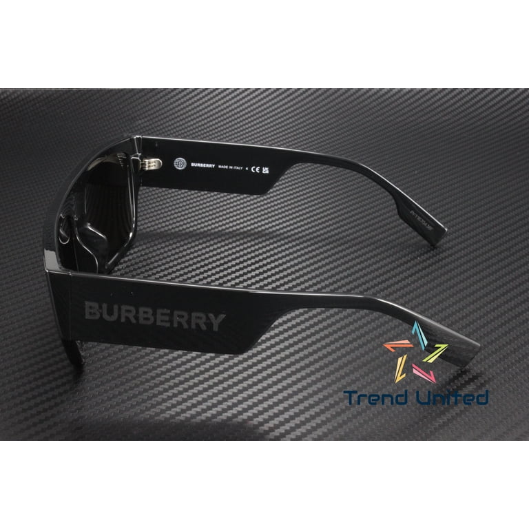 BURBERRY BE4397U 300187 Micah Black Dark Grey 58 mm Men display picture 1