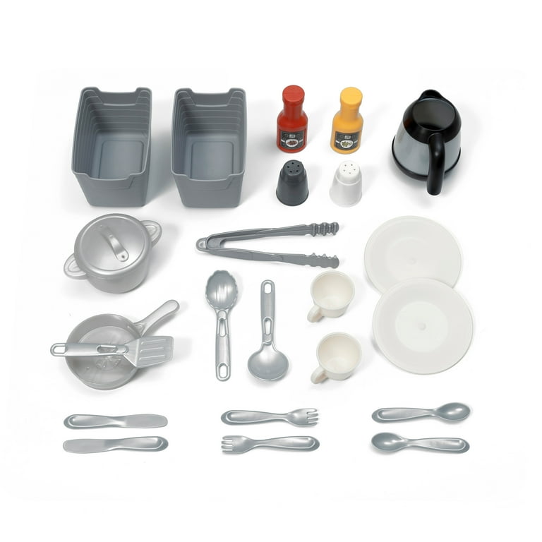 Step2 Kitchen Play Utensils And Cooking Pots Lot