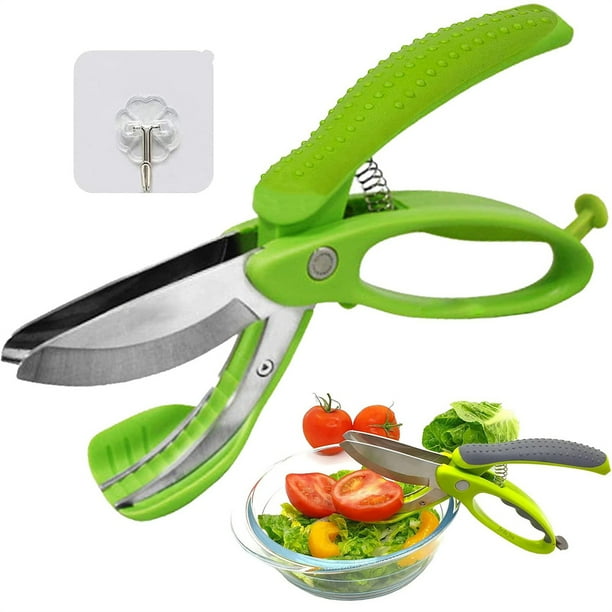 Salad Scissors Tossing and Chopping Salad Chopper Heavy Duty Kitchen Salad Scissors