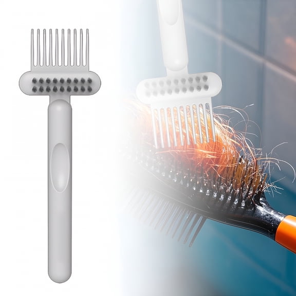 ACDANC 2 In 1 Hair Brush and Comb Cleaner - Versatile Tool for Efficiently Removing Hair and Cleaning Brushes