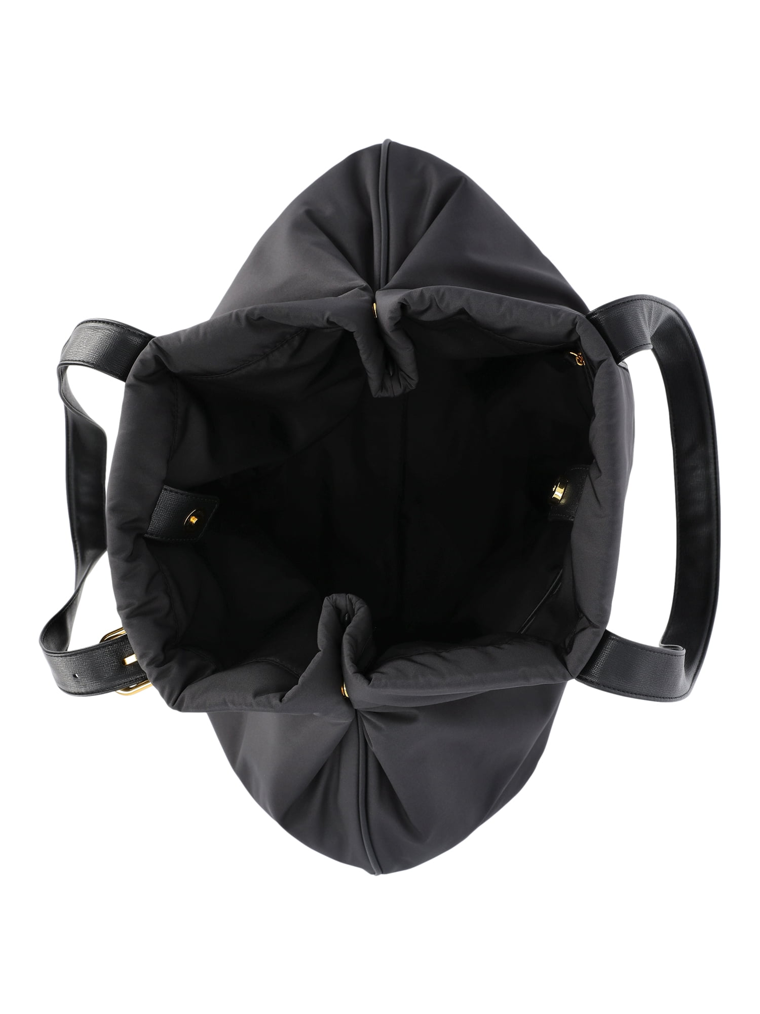 Time and Tru Women's Linden Tote, Black